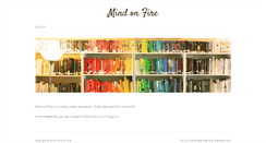 Desktop Screenshot of mindonfire.com